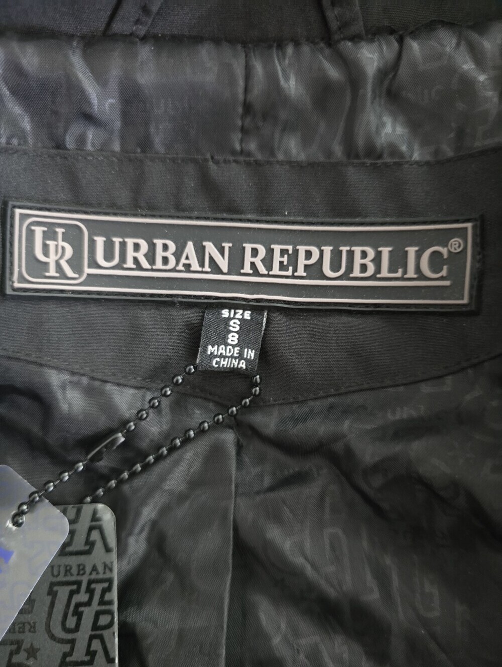 (NWT) Urban Republic Zip Off Hood Soft Shell Jacket (8-Small) - Picture 9 of 12